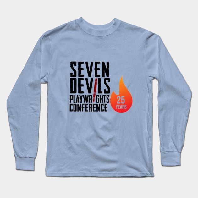 25th Anniversary Front Art Long Sleeve T-Shirt by Seven Devils